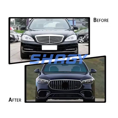 W221 メルセデス・ベンツ W221 S600 S500 S350 W222 メイバックライト フロント バックカバー